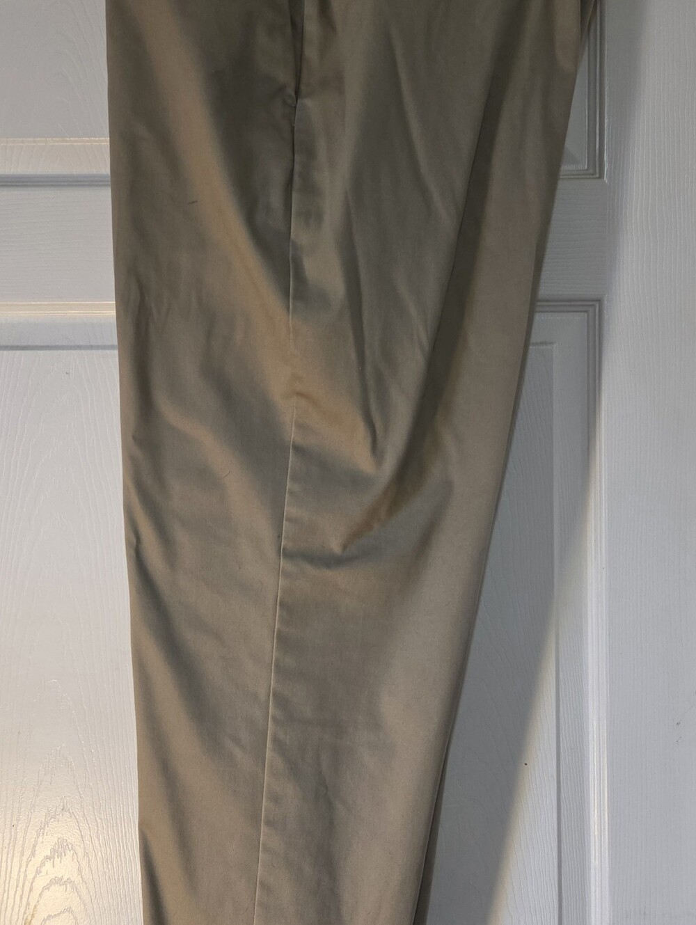 Classic Fit Men's Khaki Dress Pants Croft & Barrow 40 X 30